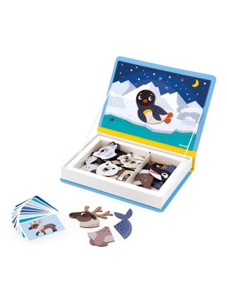 Jeu magnétique Magneti'book Animaux polaires