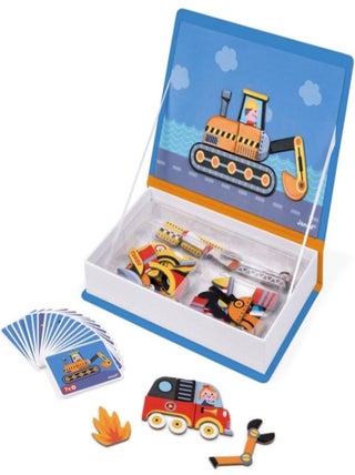 Jeu magnétique Magneti'Book Bolides