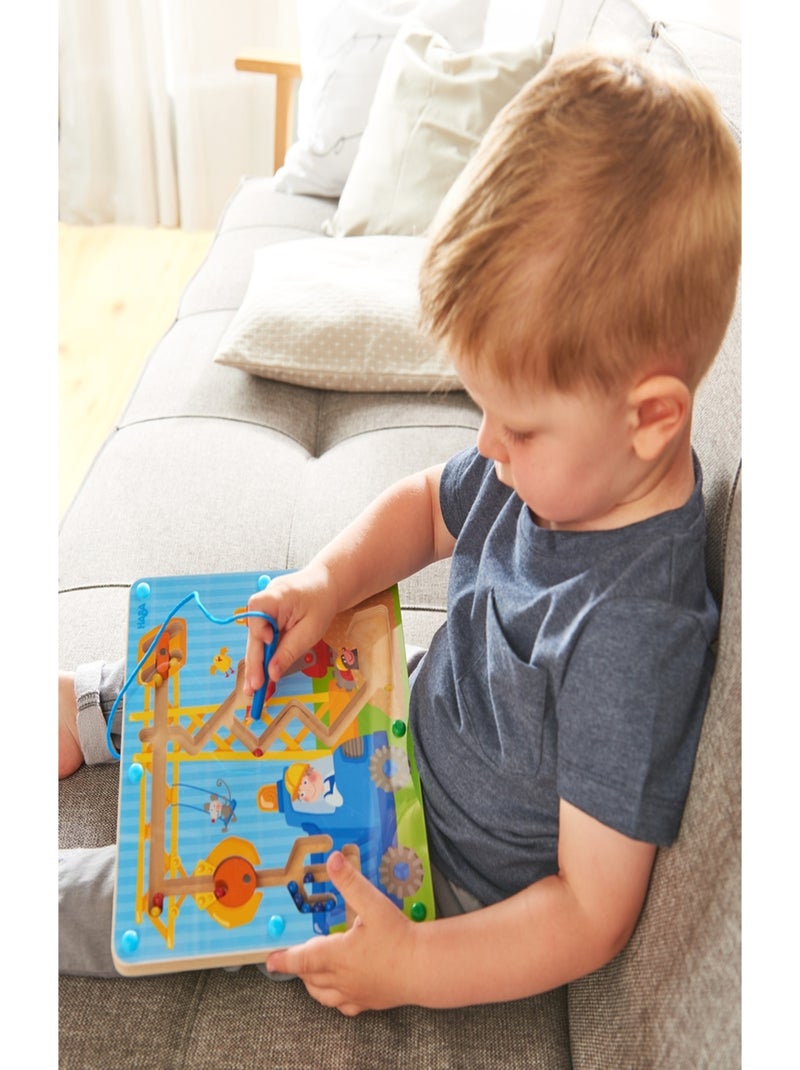 Jeu magnétique Sur le chantier Bleu - Kiabi