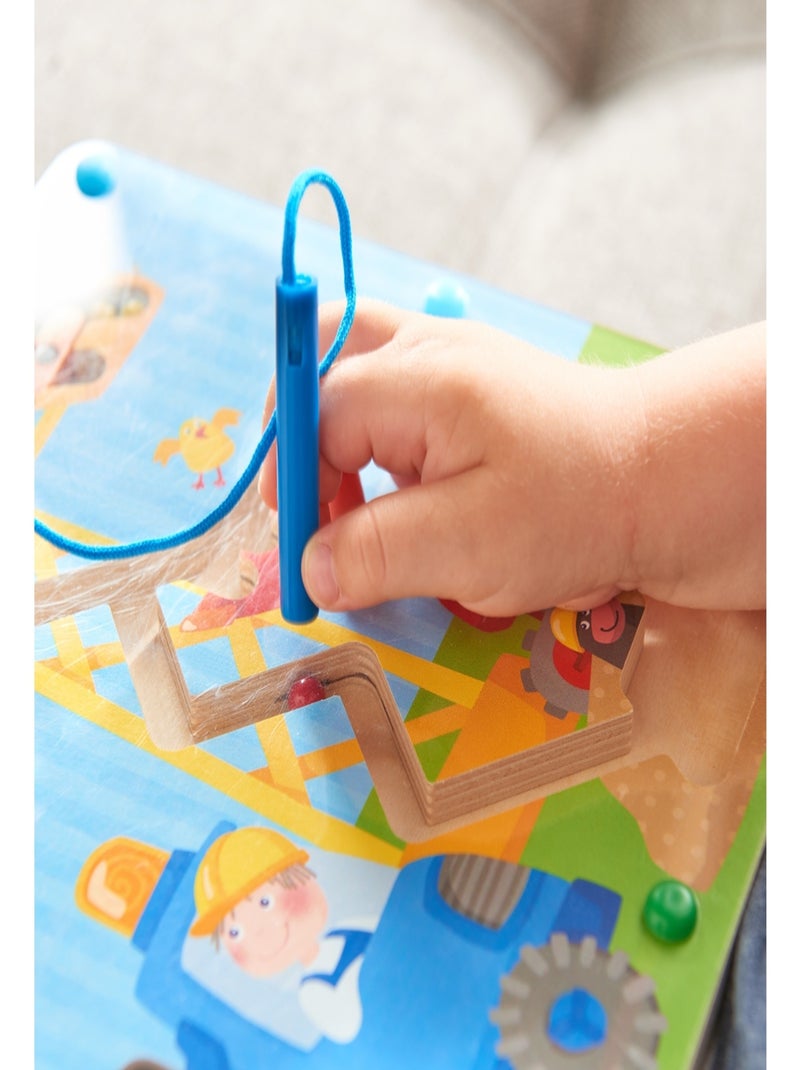 Jeu magnétique Sur le chantier Bleu - Kiabi