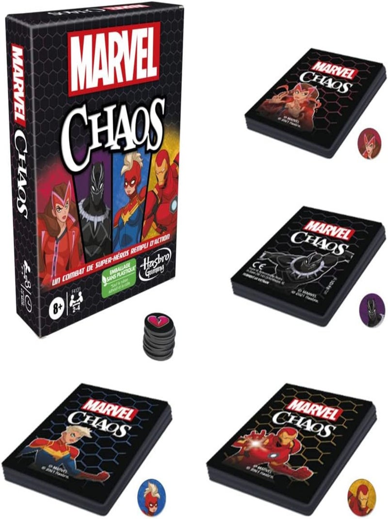 Jeu Marvel Chaos - Hasbro Gaming Multicolore - Kiabi