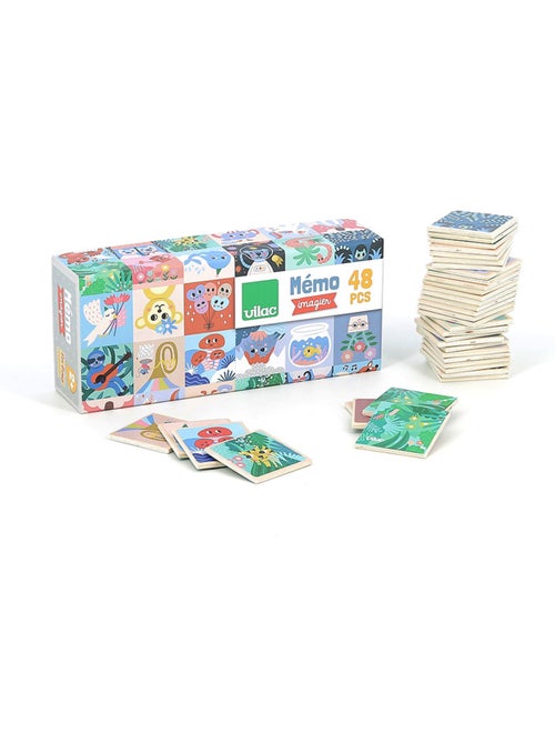 Jeu Mémo imagier Michelle Carlslund - Kiabi
