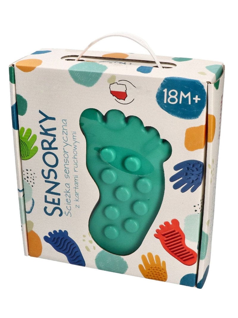 Jeu Parcours sensoriel – Chemin Montessori empreintes pieds & mains SEVIRA KIDS Multicolore - Kiabi