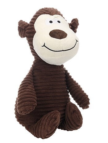 Jeu peluche pour animaux sonore singe