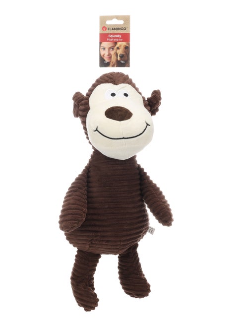 Jeu Peluche pour animaux sonore Singe - Kiabi