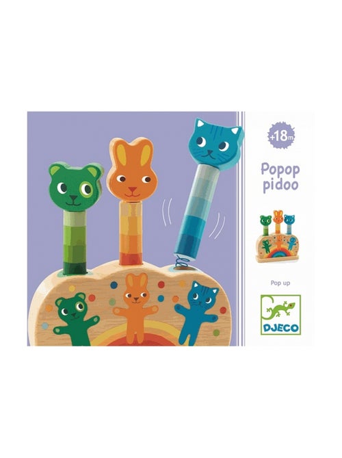 Jeu Pop Up Popop Pidoo En Bois - Kiabi