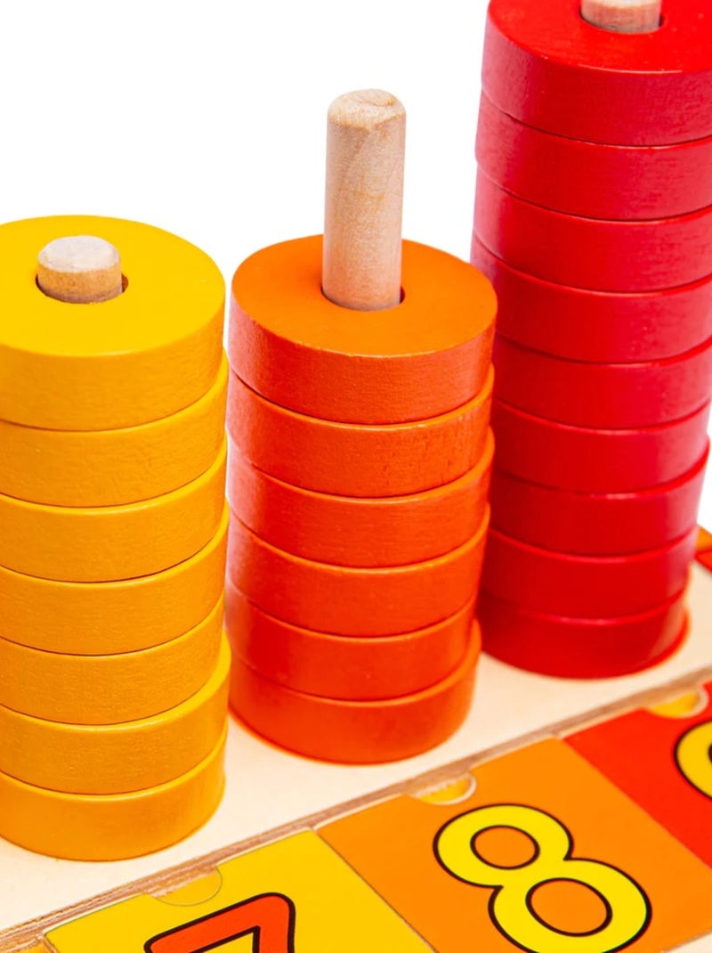 Jeu pour apprendre à compter Beige - Kiabi