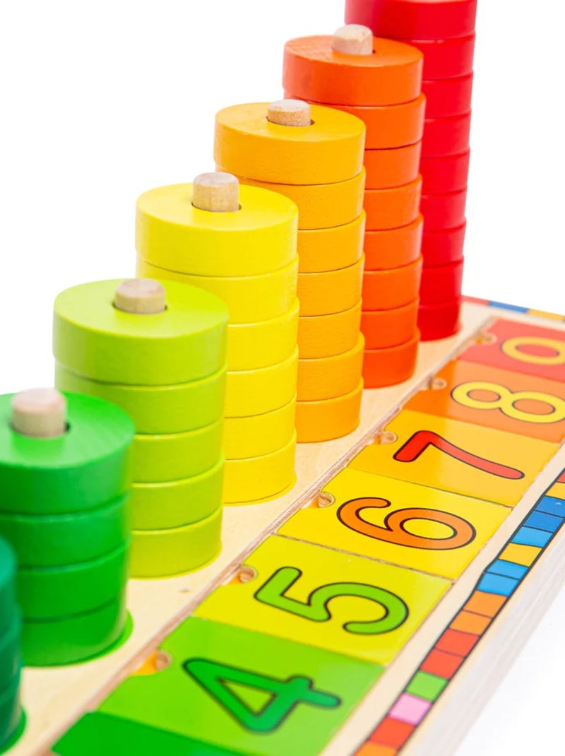 Jeu pour apprendre à compter Beige - Kiabi