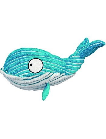 Jeu pour chien baleine bleu clair