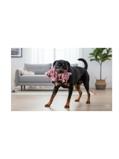 Jeu pour chien Cochon rose - Kiabi