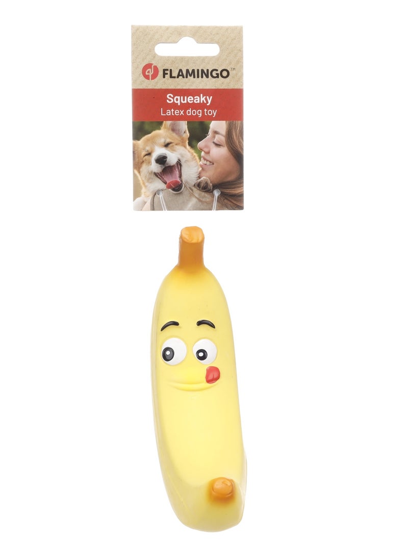 Jeu pour chien Fruco la Banane sonore Jaune - Kiabi