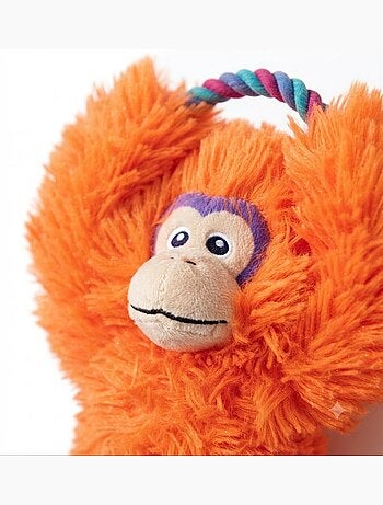 Jeu pour chien tuggz singe orange