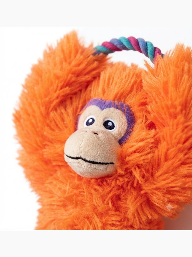 Jeu pour chien Tuggz Singe Orange Orange - Kiabi