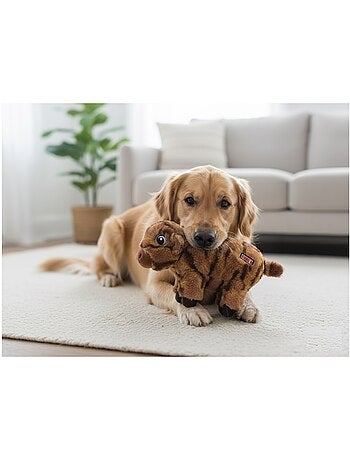 Jeu pour chien vaches brune