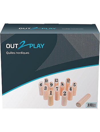 Jeu Quilles Nordique Bois - Out2Play