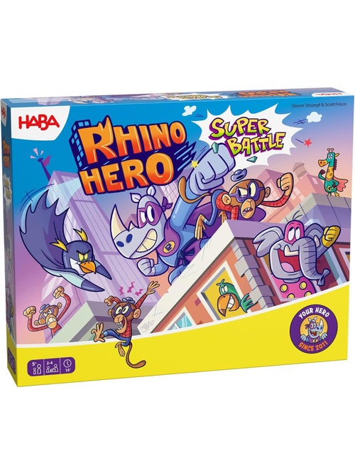 Jeu rhino hero super battle - Kiabi