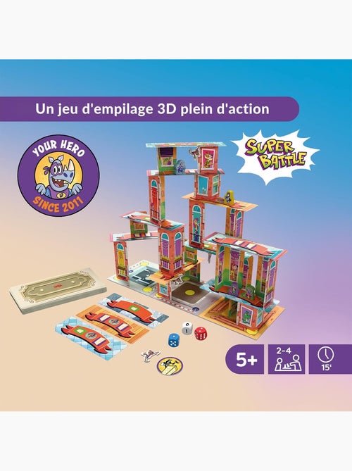 Jeu rhino hero super battle - Kiabi