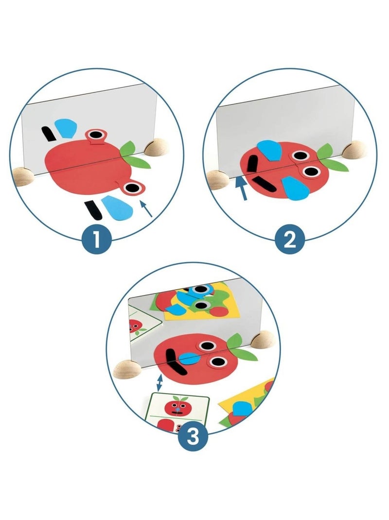 Jeu Ze Mirror Faces Multicolore - Kiabi