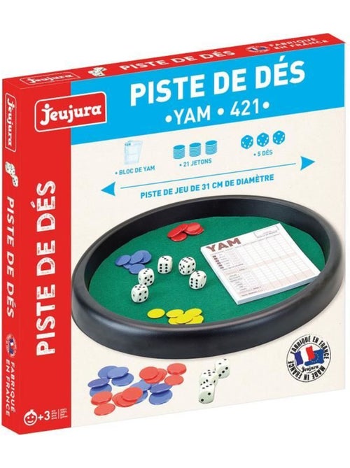 Jeujura - 8154 - piste de des - yam - 421 - diametre 31 cm - Kiabi