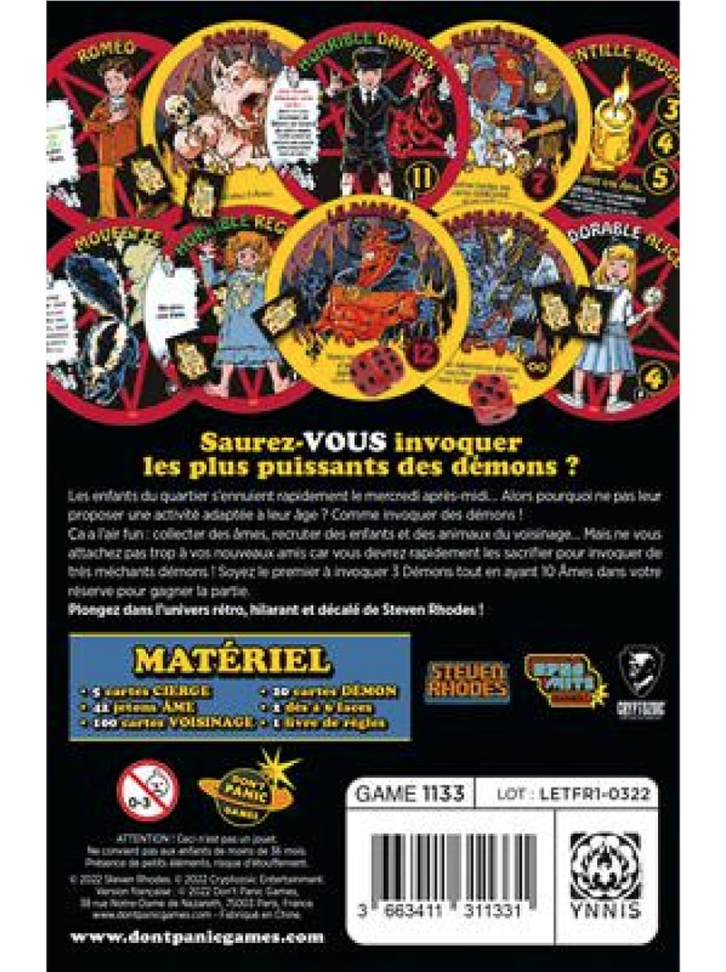 Jeux - let s summon demons Bleu - Kiabi