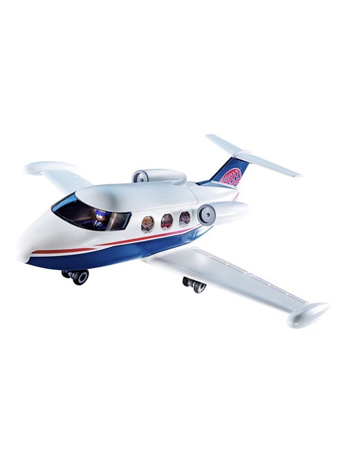 Jeux de construction - playmobil - jet prive 70533 - blanc et bleu - a partir de 4 ans - plastique - Kiabi