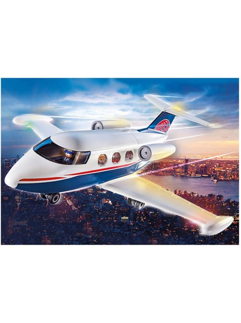 Jeux de construction - PLAYMOBIL - JET PRIVE 70533 - Blanc et bleu - A partir de 4 ans - Plastique N/A - Kiabi