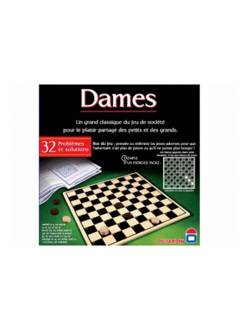 Jeux De Dames - Plateau Série Noire - Dujardin - Kiabi