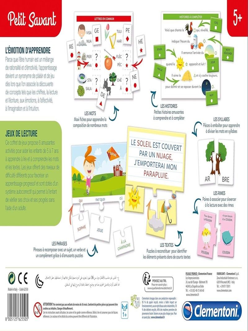 Jeux de lecture Multicolore - Kiabi