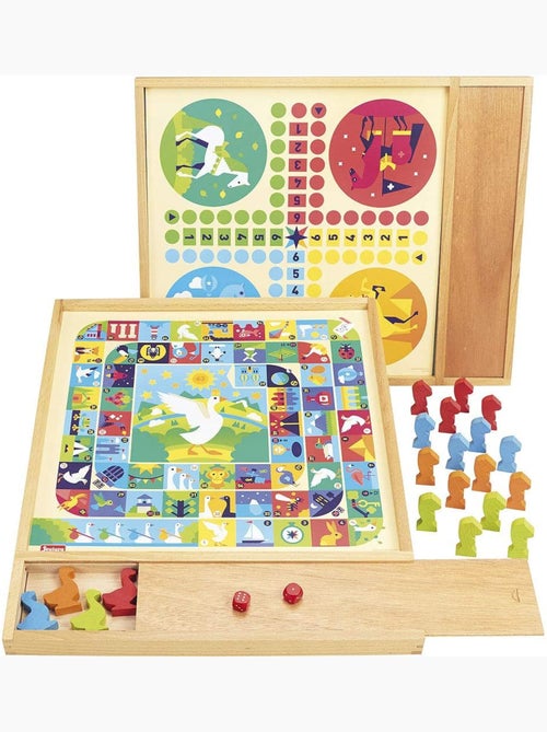 Jeux de l'oie et petits chevaux - Kiabi