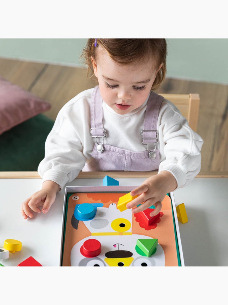 Jeux de société éducatifs Baby Shapes Blanc - Kiabi