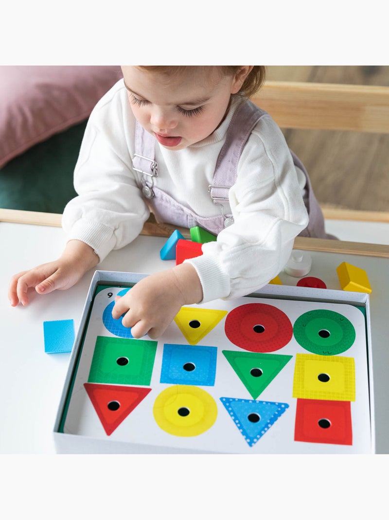 Jeux de société éducatifs Baby Shapes Blanc - Kiabi