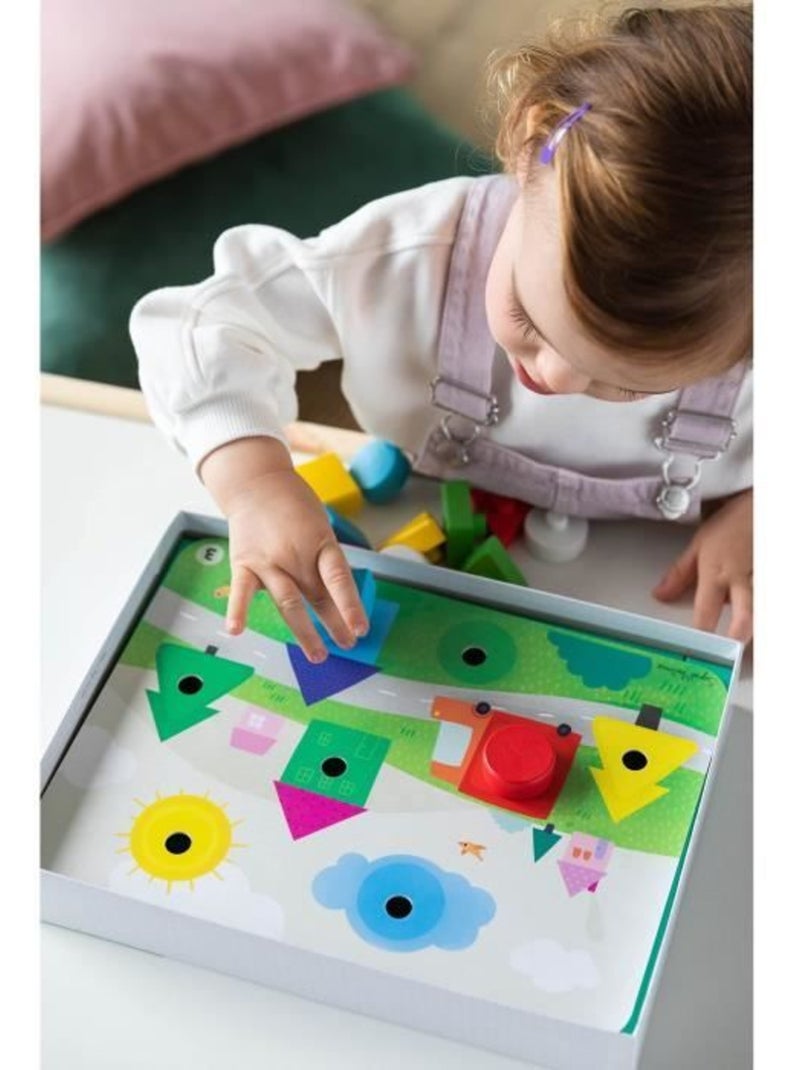 Jeux de société éducatifs Baby Shapes Blanc - Kiabi