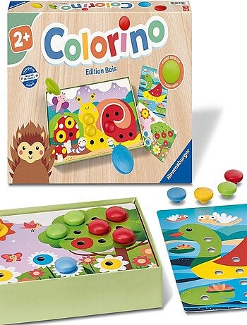 Jeux éducatif en bois colorino
