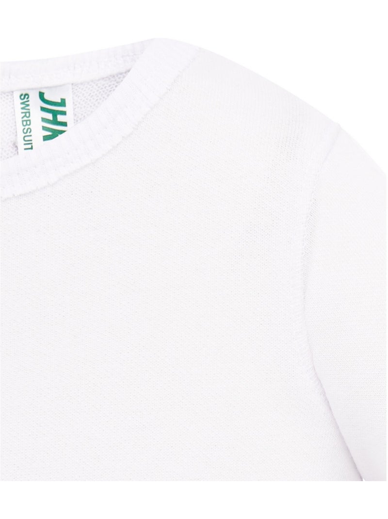 JHK - Combinaison manches longues - Bébé Blanc - Kiabi