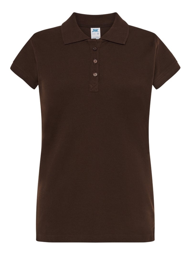 JHK - Polo Marron chocolat - Kiabi