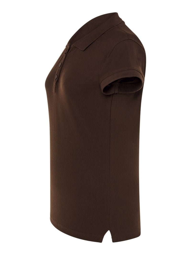 JHK - Polo Marron chocolat - Kiabi
