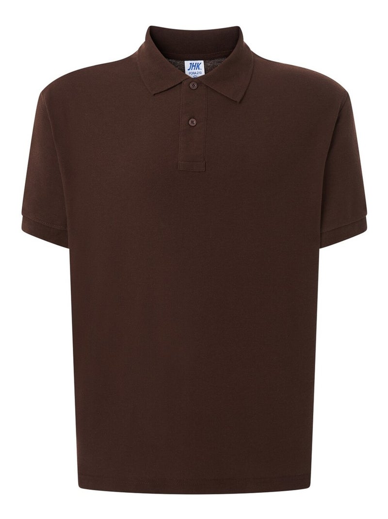 JHK - Polo Marron chocolat - Kiabi