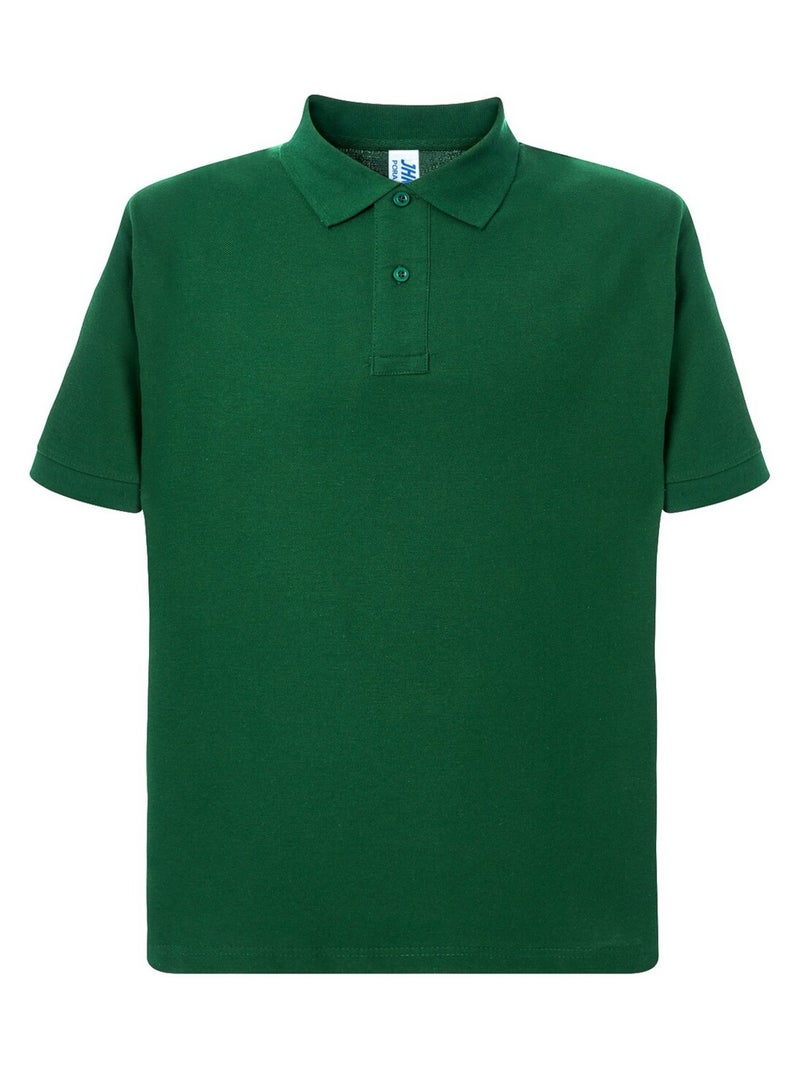 JHK - Polo Vert bouteille - Kiabi