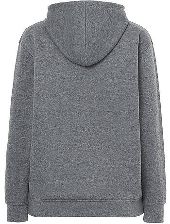 JHK - Sweat à capuche motif/style uni