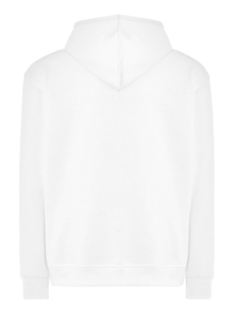 JHK - Sweat à capuche motif/style uni TEIDE Blanc - Kiabi