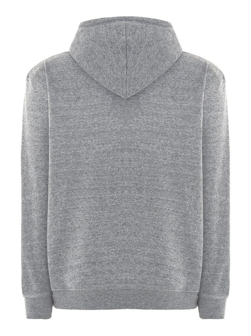 JHK - Sweat à capuche motif/style uni TEIDE Gris chiné - Kiabi
