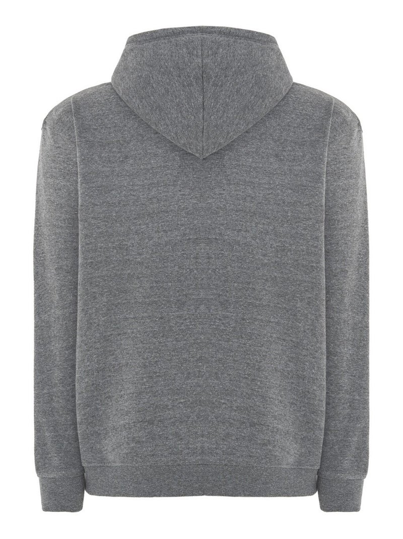 JHK - Sweat à capuche motif/style uni TEIDE Gris foncé - Kiabi