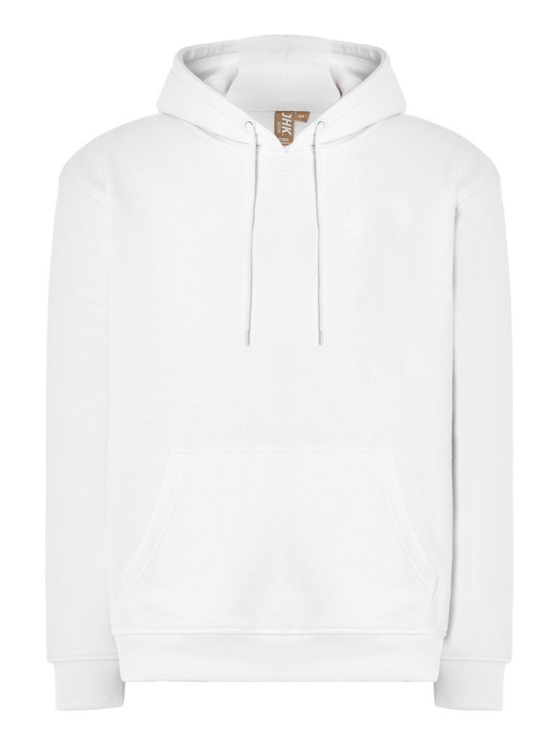 JHK - Sweat à capuche TEIDE Blanc - Kiabi