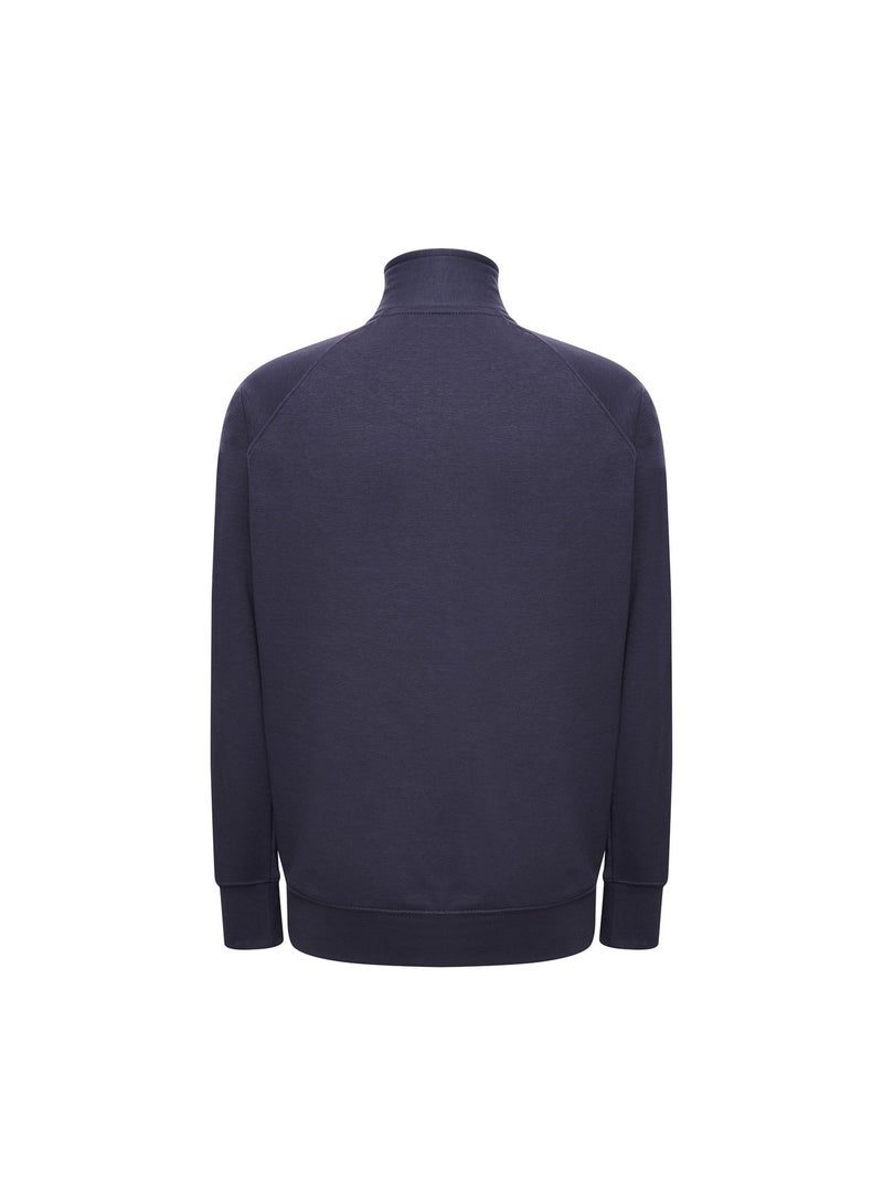 JHK - Sweat motif/style uni Bleu denim - Kiabi