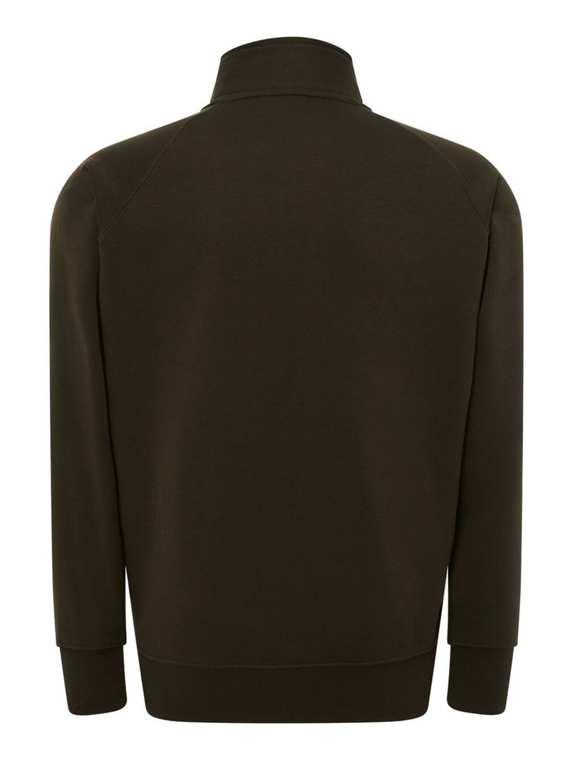 JHK - Sweat motif/style uni Kaki - Kiabi