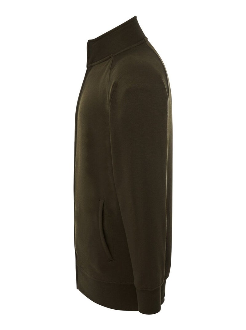 JHK - Sweat motif/style uni Kaki - Kiabi