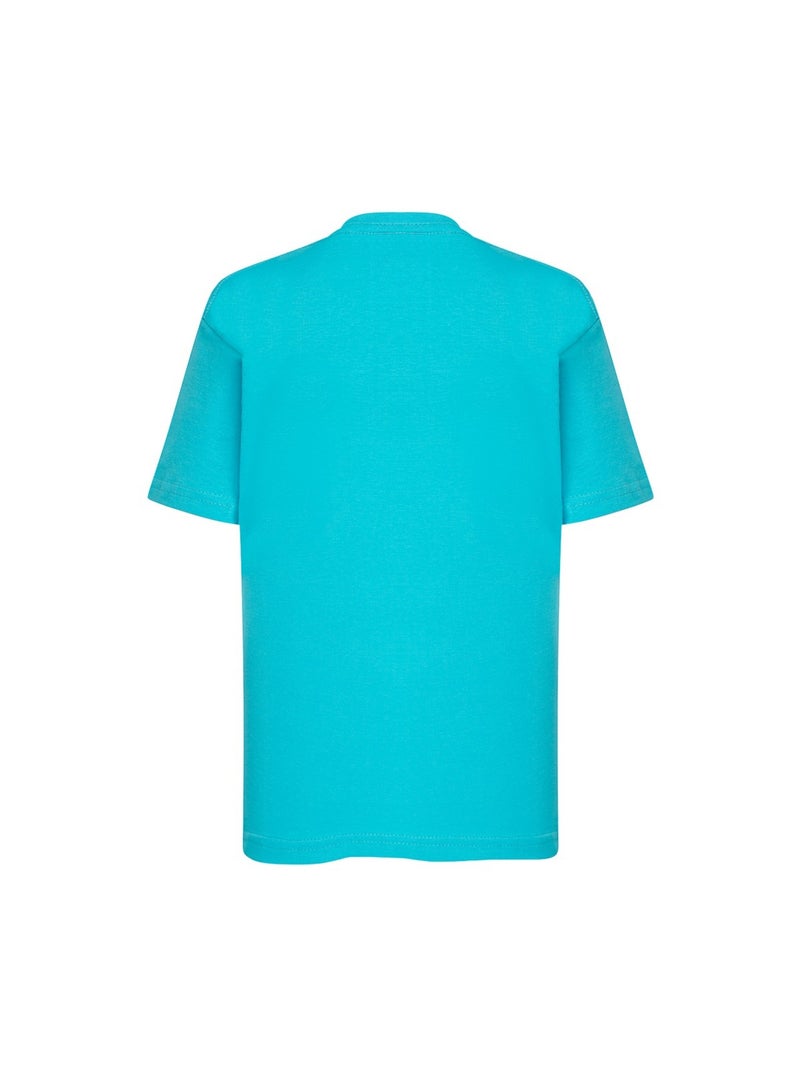 JHK - T-shirt Bleu marine/Turquoise - Kiabi