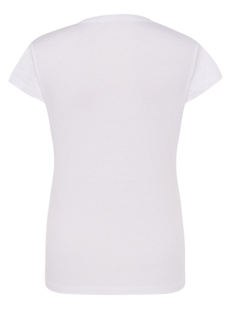 JHK - T-shirt COMFORT Blanc - Kiabi