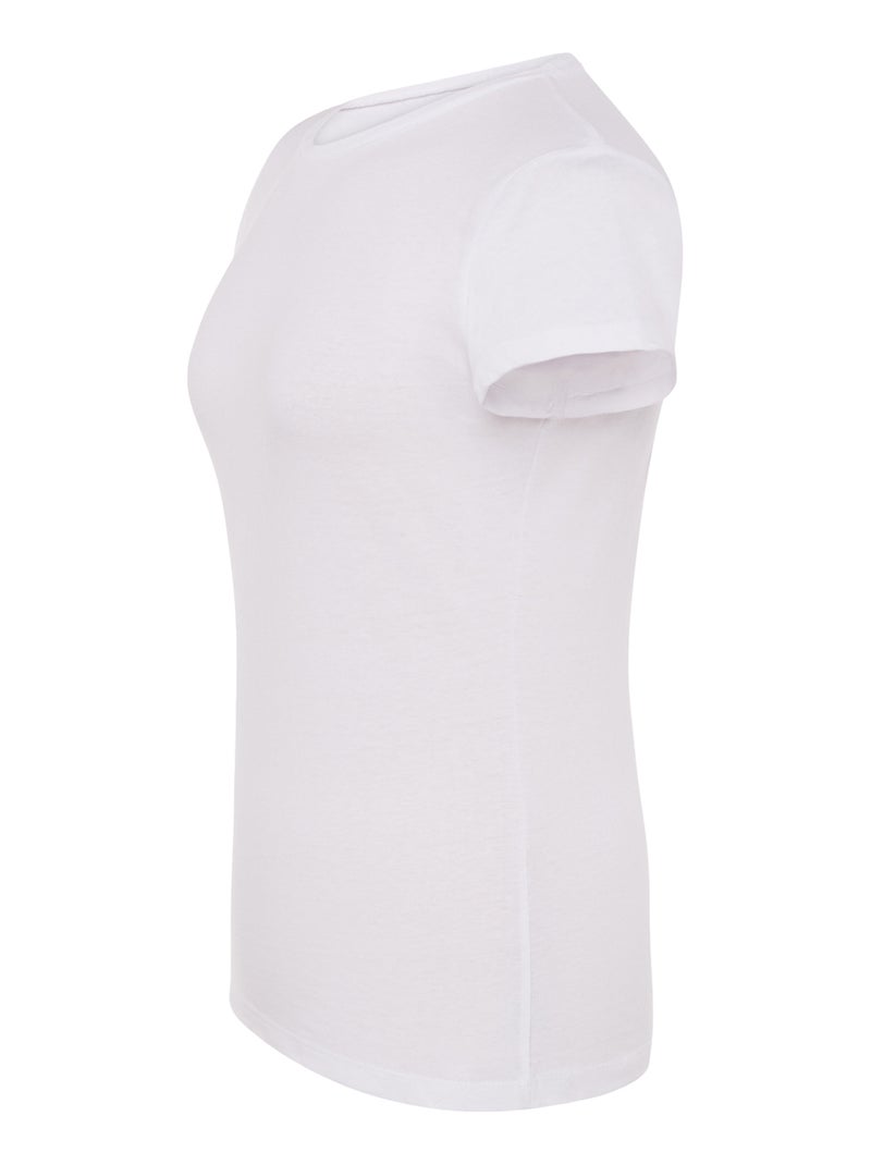 JHK - T-shirt COMFORT Blanc - Kiabi