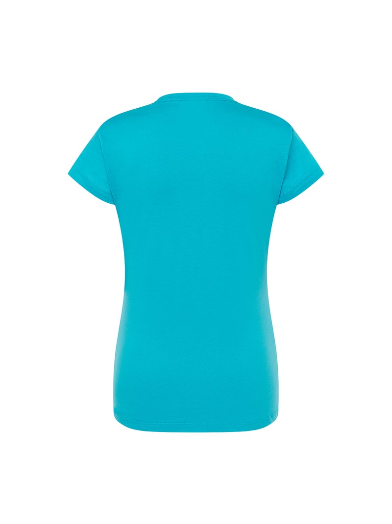 JHK - T-shirt COMFORT Bleu marine/Turquoise - Kiabi
